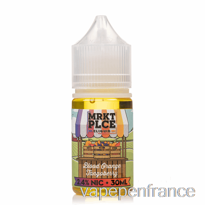 Tangoberry Orange Sanguine - Sels De Mrkt - Stylo Vape 30ml 24mg